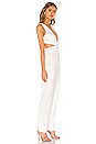view 2 of 3 Plunging Jumpsuit in Off White