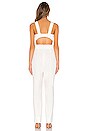 view 3 of 3 Plunging Jumpsuit in Off White