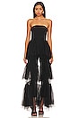 view 1 of 3 Ruffle Jumpsuit in Black