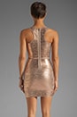 view 4 of 6 Bandage Dress in Rose Gold