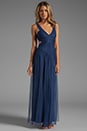 view 2 of 6 Mara Backless Dress in Classic Blue Combo