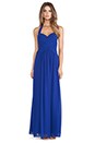 view 1 of 3 Selene Halter Dress in Royal Blue