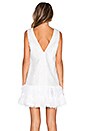 view 3 of 5 MINIVESTIDO PLUNGE NECK in White