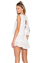 view 1 of 6 Vivian Crochet Open Back Dress in White Combo