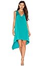 view 2 of 3 Shana Dress in Bright Emerald