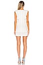 view 3 of 3 TYRAH 러플 미니드레스 in Off White