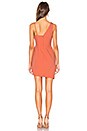 view 3 of 3 Micaila Asymmetrical Dress in Bright Coral