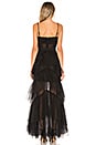 view 3 of 3 Corset Tulle Gown in Black