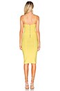view 3 of 3 Midi Bodycon Dress in Limelight