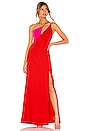view 1 of 3 ROBE DE SOIRÉE in Rosso