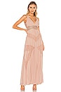 view 1 of 3 VESTIDO LARGO EVE in Bare Pink