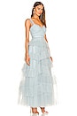 view 2 of 3 Tiered Ruffle Gown in Haze