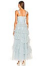 view 3 of 3 Tiered Ruffle Gown in Haze