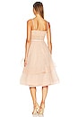 view 3 of 3 Short Tulle Evening Dress in Bare Pink