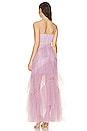 view 3 of 3 Corset Tulle Gown in Orchid