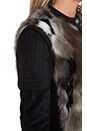 view 6 of 7 Faux Fur Dimitri Jacket in Dark Fatigue Combo
