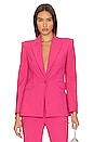 view 1 of 4 Simple Blazer in Passion Pink