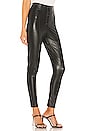 view 2 of 4 Faux Leather Legging in Black