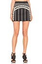 view 1 of 4 Lannia Embriodered Skirt in Black