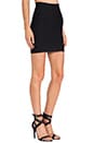 view 2 of 4 Mini Bandage Skirt in Black