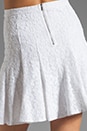 view 6 of 7 Lace Skirt in White