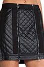 view 5 of 7 Mini Zip Skirt in Black