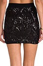 view 6 of 7 Paxton Sequin Skirt in Black Combo