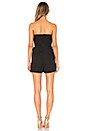 view 4 of 4 Strapless Romper in Black
