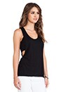 view 3 of 5 Leslie Tank in Black