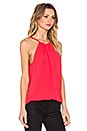 view 2 of 3 Christine Tank in Lipstick Red
