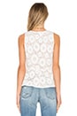 view 3 of 4 Annica Peplum Top in White