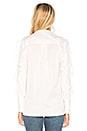 view 4 of 5 BLUSA RUFFLE in White