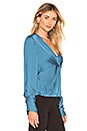 view 2 of 4 BLUSA in Light Cerulean Blue