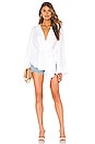 view 4 of 4 Wrap Blouse in Optic White
