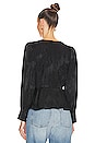 view 3 of 4 BLUSA WOVEN in Black
