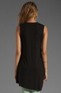 view 2 of 3 Asymmetrical Hem Top in Black