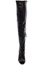 view 3 of 5 BOTTES AU-DESSUS DU GENOU ET SEMELLE COMPENSÉE GIAN in Black