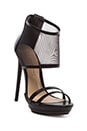 view 2 of 5 Ferned Mesh Pumps in Black