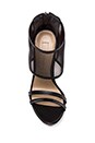 view 3 of 5 Ferned Mesh Pumps in Black
