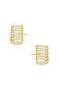 view 2 of 2 Carlton Ear Cuff in Gold