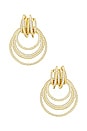 view 1 of 2 Emmy Earrings in Gold
