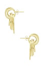 view 2 of 2 Emmy Earrings in Gold