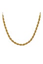 view 2 of 2 CUELLO CADENA LET'S TWIST AGAIN in Gold
