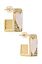 view 1 of 3 Corina Earrings in Gold