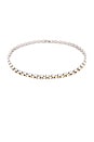 view 1 of 3 Mini Rolly Two Tone Necklace in Gold & Silver