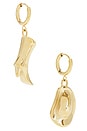 view 1 of 3 Giddy Up Earrings in Gold