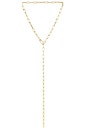 view 1 of 2 KAYLA LONG 라리아트 체인 in Gold