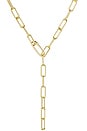 view 2 of 2 KAYLA LONG 라리아트 체인 in Gold