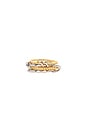 view 1 of 3 Maddox Stacked Ring in Two Tone