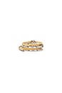 view 3 of 3 Maddox Stacked Ring in Two Tone